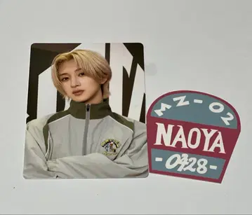 MAZZEL 마제베야 굿즈 트레이딩 카드 NAOYA 나오야