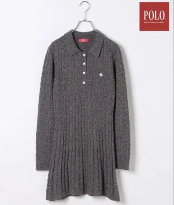 POLO BCS 폴로 비씨에스 케이블 원피스 헤더 Heather