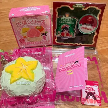 Mellojoy 크림 범벅 대만 카스테라 시리즈 스타 후르츠 덤 포함