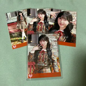 이코럽 야마모토 안나 브로마이드 친필