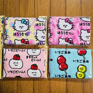 리님 재구매 고객 할인 요청 오에카키상 산리오 타월 4개