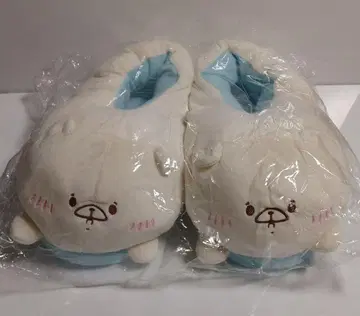 토모다치와 곰 룸슈즈 하늘색