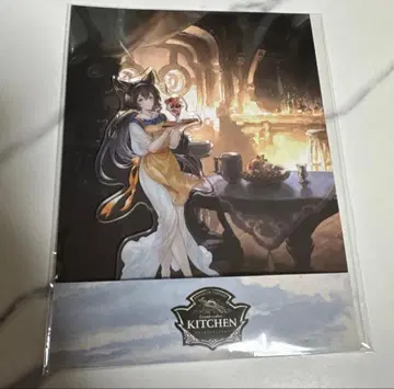 그랑블루 판타지 카페 그랑사이퍼 주방 아크릴 스탠드 니 아