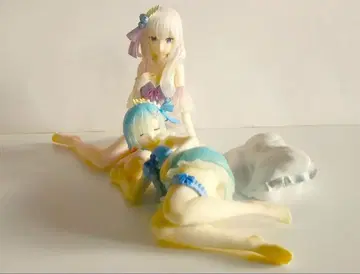 리제로 피규어 졸음의 티 파티 렘 & 에밀리아