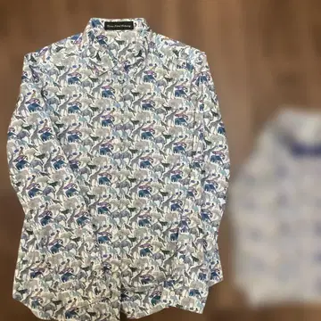 리버티 그린 라벨 릴랙싱 큐포더주 블라우스 긴팔