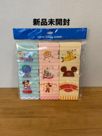 미개봉 새상품 도쿄 디즈니 리조트 미니 타월 3개 세트 핸드 타월