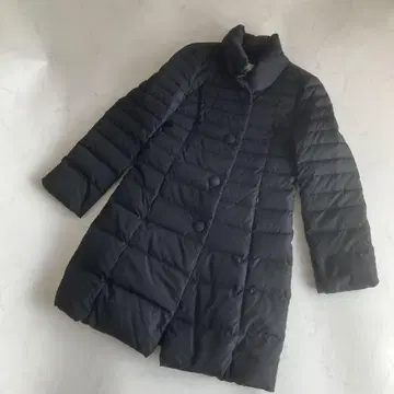 새상품급 M-premier BLACK 다운 코트 34