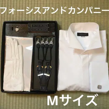토요일 가격 인하! 포씨스앤컴퍼니 신랑 세트! 셔츠 M 사이즈