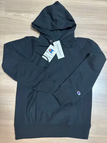 Champion 블랙 후디 택 포함 새상품