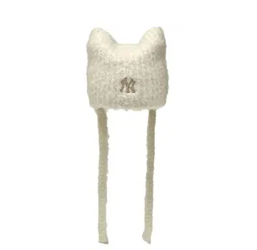 한국 한정 MLB KOREA 비니 고양이 귀 끈 포함