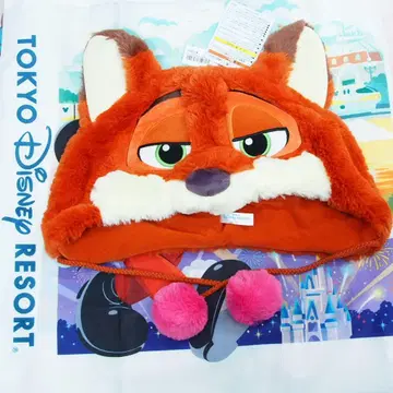 주토피아 주토피아2 닉 와일드 폼폼 팬캡