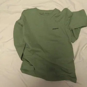 파타고니아 그린 긴팔 셔츠