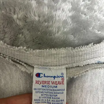 80s 트리코 태그 Champion Reverse Weave Medium