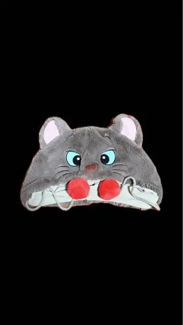 캐릭터 모자 그레이 귀 달린 베를리오즈