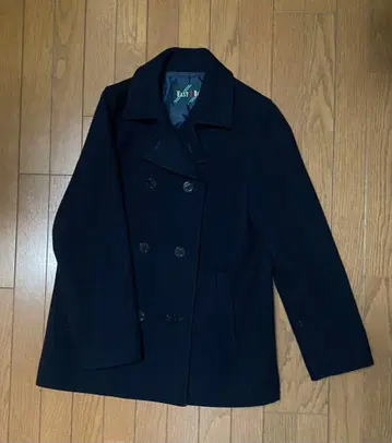 EAST BAY 네이비 피코트 울