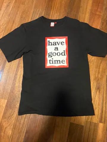 have a good time T셔츠 L 블랙