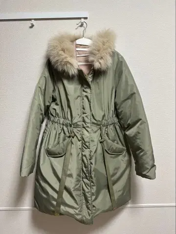 JILLbyJILLSTUART 리버서블 밀리터리 다운 코트