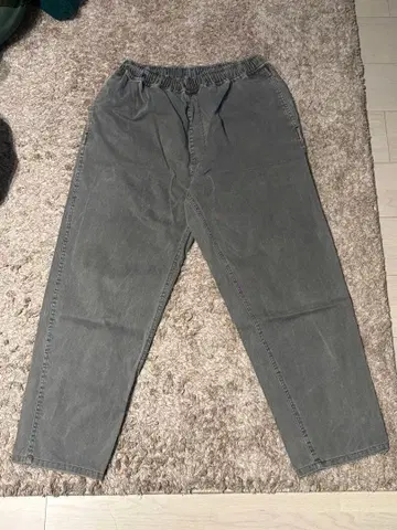 FREAK'S STORE 카키 와이드 팬츠