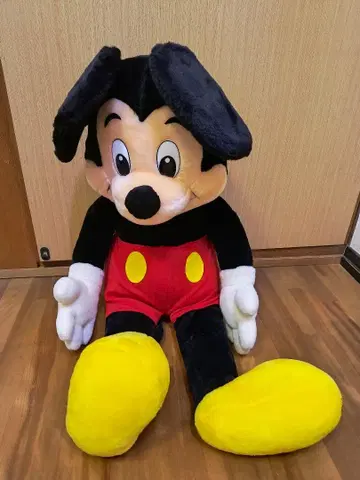 미키 봉제 인형 빈티지 레트로 디즈니 올드 미키 BIG