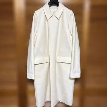 GALERIE VIE 화이트 롱 코트