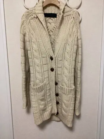 SHINZONE 신존 울 100% 니트 가디건