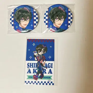 니지산지 AGF 사계절아키라 카드 캔뱃지