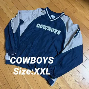 NFL 카우보이즈 풀오버 나일론 XXL COWBOYS 스타터