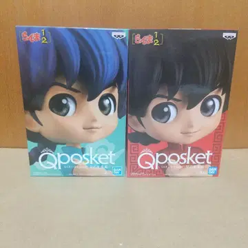 란마 1/2 Qposket 피규어 A B 컬러 세트 사오토메 란마