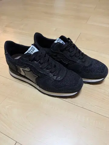 컨디션 최상 ATLANTIC STARS 블랙 스니커즈