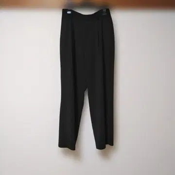 UNITED ARROWS 와이드 플리츠 슬랙스 블랙 M 사이즈 새상품급