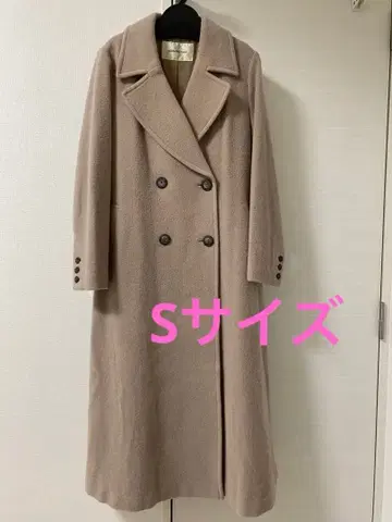 롱 코트 S NATURAL BEAUTY BASIC 베이지