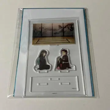 귀멸의 칼날 기둥 카페 미니 디오라마 아크릴 스탠드 토키토 무이치로