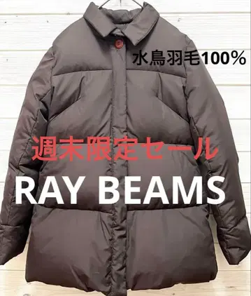 Ray BEAMS 물새 다운 100% 다운 자켓