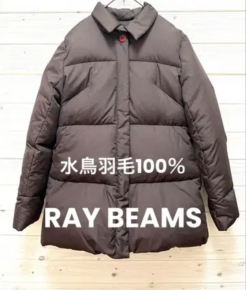 Ray BEAMS 물새 다운 100% 다운 자켓