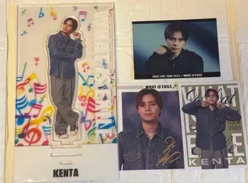 WHAT IS EXILE 카미야 켄타 포토 카드 아크릴 스탠드 세트