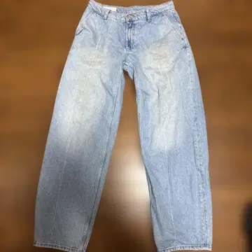 ZARA 슈퍼 배기 데님