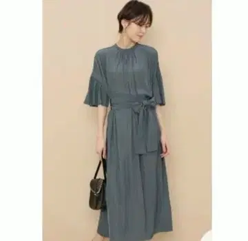 ADAM ET ROPE' 원피스/포멀 탁한 스카이블루