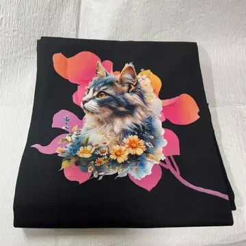 고양이 프린트 어레인지 오비 씨(^^) 블랙 리메이크 할 때까지 한정판