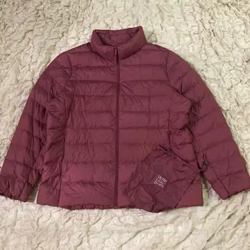 [ 새상품 ] UNIQLO 울트라 라이트 다운 컴팩트 자켓 레드 3XL