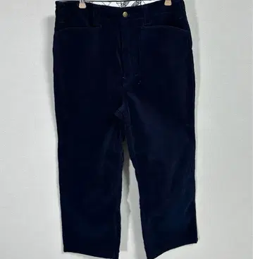 벤 데이비스 별주 코듀로이 팬츠 네이비 고릴라컷 아메카지