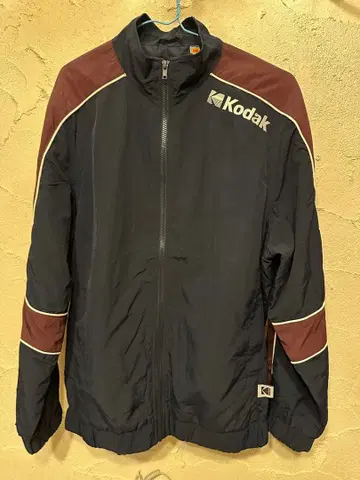 H&M Kodak 트랙 자켓 네이비 블루