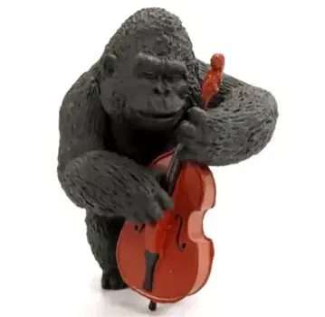 ANIMAL JAZZ 애니멀 재즈 동물 가챠 고릴라 아사쿠마 토시오