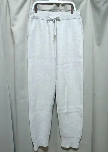 앙코키누 코튼 믹스 니트 로고 조거 팬츠