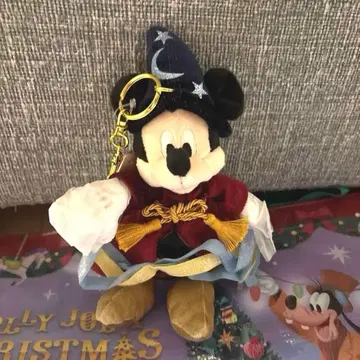 미키 봉제 인형 키링 키체인 판타지아 디즈니 스토어