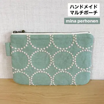 핸드메이드 파우치 미나 페르호넨 tambourine 소품함 통장 케이스