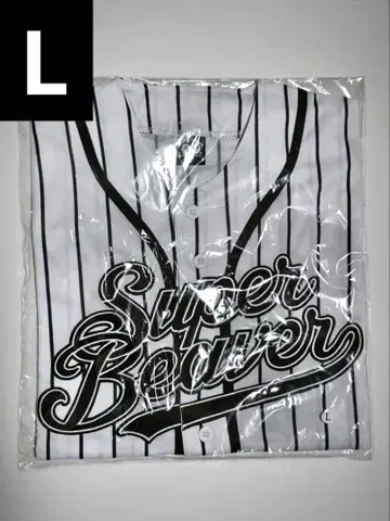 SUPER BEAVER 20th 베이스볼 셔츠 스트라이프 L 사이즈