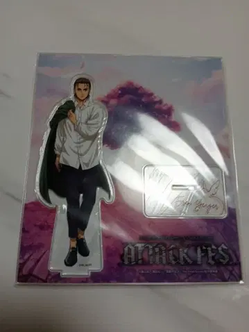 새상품 진격의 거인 ATTACK FES 아크릴 스탠드 엘렌 예거