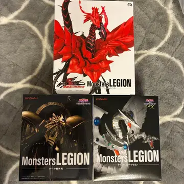 유희왕 Monsters LEGION 피규어 3종