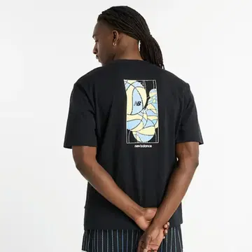수입 USA 사이즈 뉴발란스 Hoops Mosaic 티셔츠