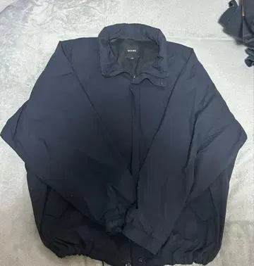 BEAMS 나일론 자켓 네이비